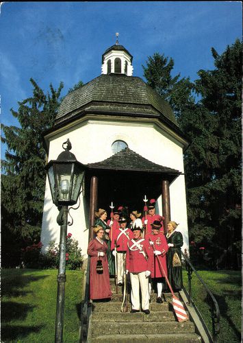 Gruber-Mohr-Gedächtnis-Kapelle in Oberndorf, dem Entstehungsort des Liedes "Stille Nacht, Heilige Na...