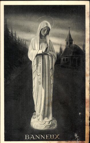 Statue de la Vierge des Pauvres