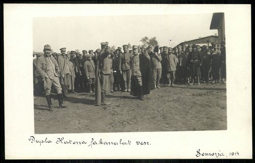 Dupla katona fakanalat vesz; Somorja, 1914. nt