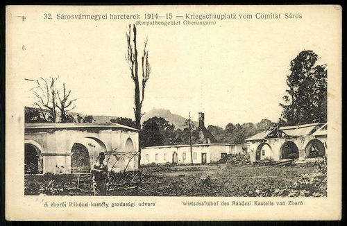27. Sárosvármegyei harcterek 1914–15; Kriegschauplatz vom Comitat Sáros (Karpathengebiet Oberungarn)...