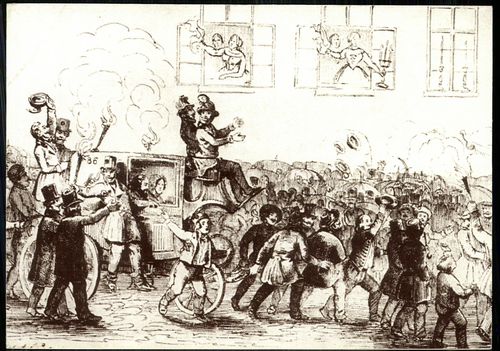 Táncsics kiszabadítása 1848. március 15. | Képcsarnok | Hungaricana