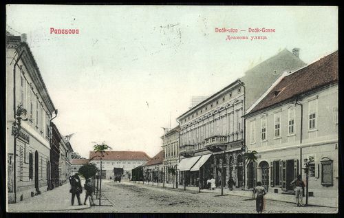 Pancsova; Deák utca; Deák Gasse