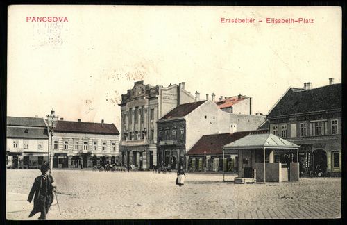 Pancsova; Erzsébet tér; Elisabeth Platz