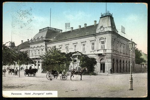 Pancsova Hotel Hungária Szálló