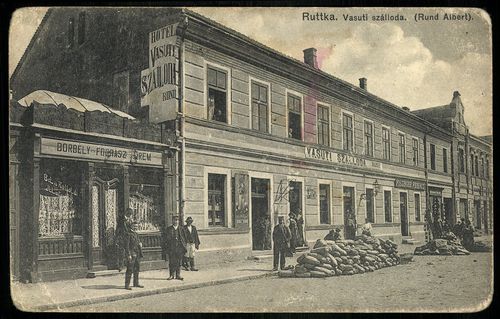 Ruttka Vasúti szálloda (Rund Albert)