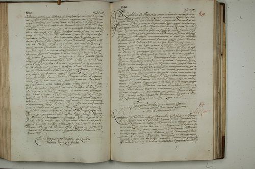 Királyi Könyvek - 20.65 (Lipót 1 - Augsburg - 1689.11.24 - oltalomlevél)