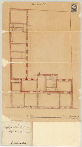 Kovách László háza. Egyemeletes lakóház átalakítása. [HU BFL - XV.17.b.312 - 762/1867/c]