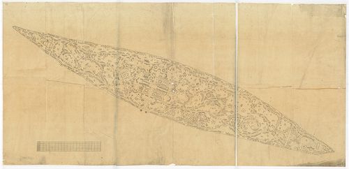 Fürdőtelep. A sziget teljes térképe a középrészen a fürdőtel... [HU BFL - XV.17.f.331.b - 75/5]
