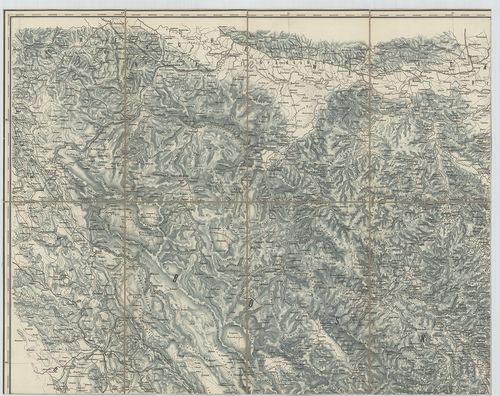 Karte von Bosnien der Hercegovina und des paschaliks von Nov... [B III a 23/2]