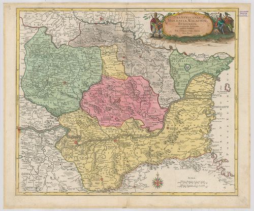 Transilvaniae, Moldaviae, Walachiae, Bulgariae, nova et accu... [B III a 154]