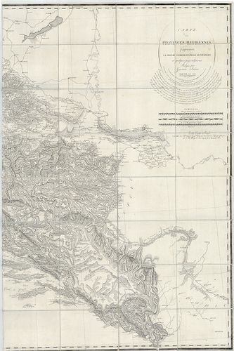 Carte des Provinces Illyriennes Comprenant La Bosnie, L’Herz... [B IX a 443]