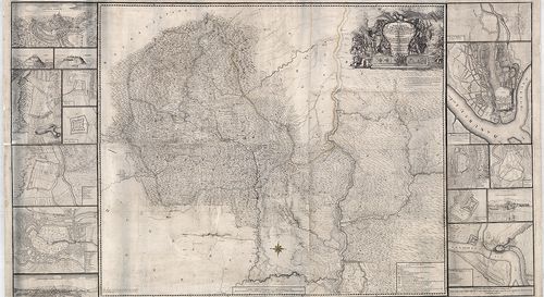 Mappa della, Transilvania, e Provintie contique nella quales... [B IX a 487/15]