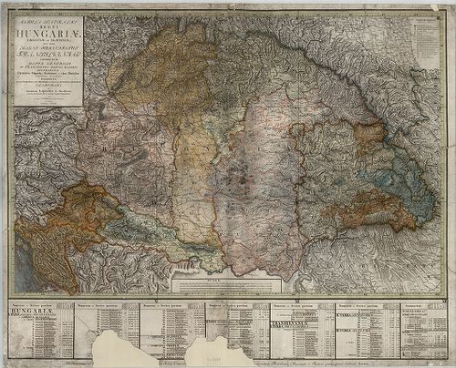 Tabula generalis Regni Hungariae, Croatiae et Slavoniae nec ... [B IX a 500]