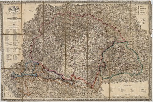 Ungarn, Siebenbürgen, Croatien, Slavonien und die Militär-Gr... [B IX a 525/5]