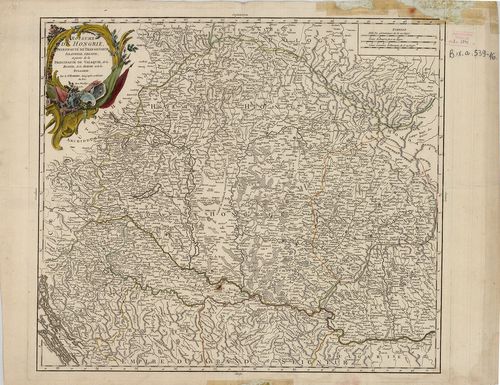 Royaume de Hongrie, Principauté de Transilvanie, Sclavonie, ... [B IX a 539/16]