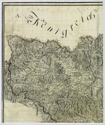 Geographische Charte des Caschauer Bezirks. [B IX a 627]