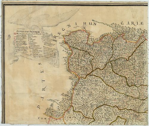Nova et Accurata Geographica Mappa Daciae Mediterraneae seu ... [B IX a 700]