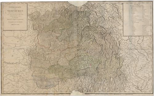 Generalkarte von Siebenbürgen… [B IX a 704]