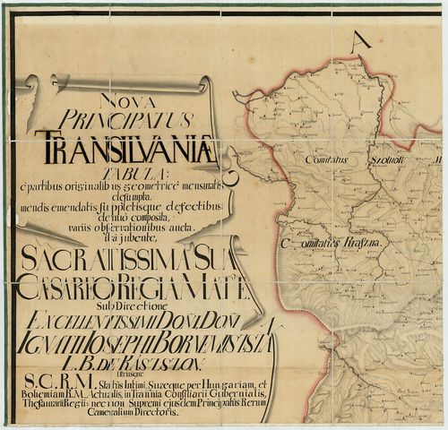 Nova Principatus Transilvaniae Tabula … [B IX a 722/4]