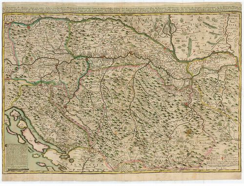 Carte Originale et particuliere de la Bosnie... [B IX a 1237]