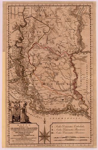 Mappa Exhibens totam Archidioecesin Colocensem in Comitatibu... [B IX a 1476]