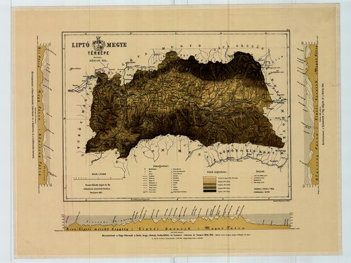 Liptó megye térképe. [B IX a 1880]