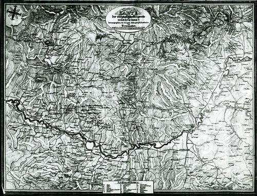 Karte der vozüglichsten Bergwerke in Siebenbürgen. [B IX b 244]