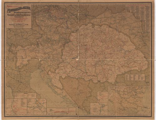 Magyarország és Ausztria, valamint Bosznia és Hercegovina, v... [B IX c 54]
