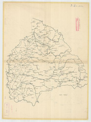 [Keletmagyarország és Erdély vasúti térképe.] [B IX c 1072]