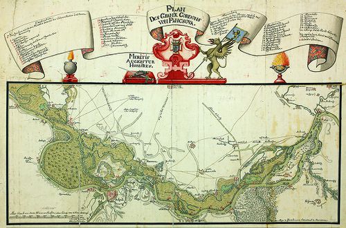 Plan des Graniz-Cordons von Pancsova. [B IX c 1479]