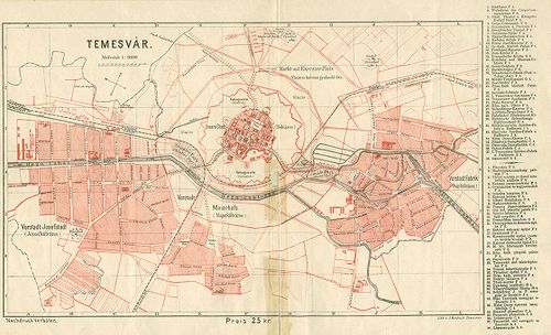 Temesvár. [G I h 672/18] | Maps | Hungaricana