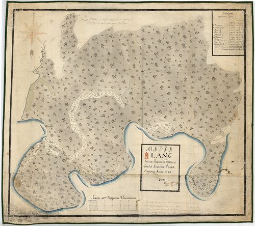 Mappa Lang sylvae regiae in territorio caalis dominii Patak ... [S 11 - No. 160/a:1.]
