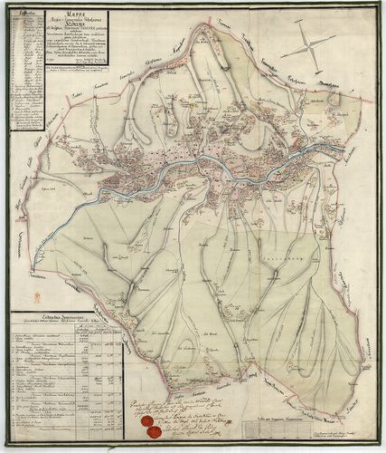 Mappa regio cameralis possessionis Szollya ad ... dominium U... [S 11 - No. 203.]
