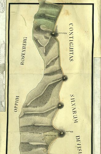 Mappa topographica terrenorum possessionum Gombás, et Sosou ... [S 11 - No. 464.]
