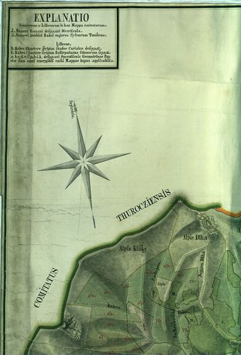 Mappa topographica terreni possessionis Trium Revucz ... ad ... [S 11 - No. 465.]