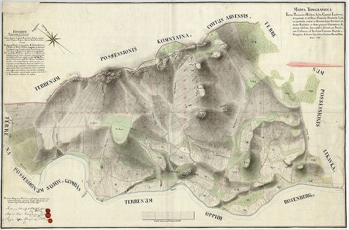 Mappa topographica terreni possessionis Hrboltova ... Comita... [S 11 - No. 472.]