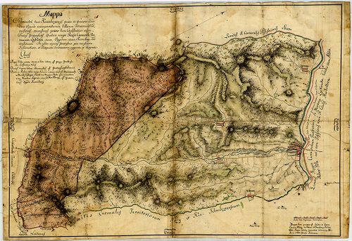 Mappa perimetri tum Rosembergensis, quam et quatvor modo dic... [S 11 - No. 506:1.]