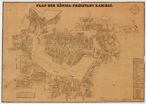 Plan der königl. Freistadt Kaschau [S 12 - Div. X. - No. 29:2.]