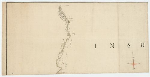 Mappa fluviorum Raab et Rabza aggerisque adjacentis [S 12 - Div. X. - No. 52:1.]