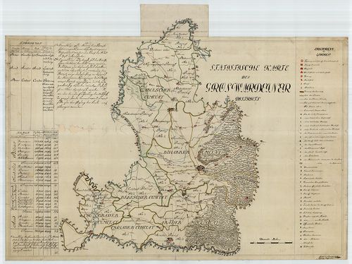 Statistische Karte des Groswardeiner Districts [S 12 - Div. XIII. - No. 258.]