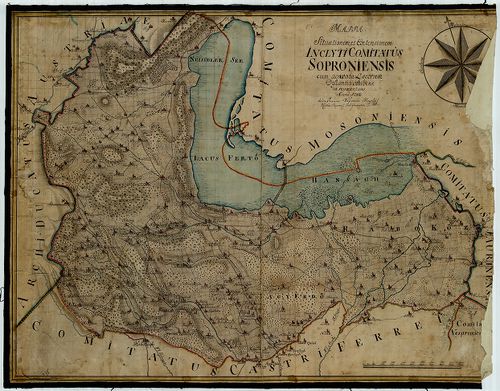 Mappa Situationem, et Extensionem lnclyti Comitatus Sopronie... [S 16 - No. 75.]