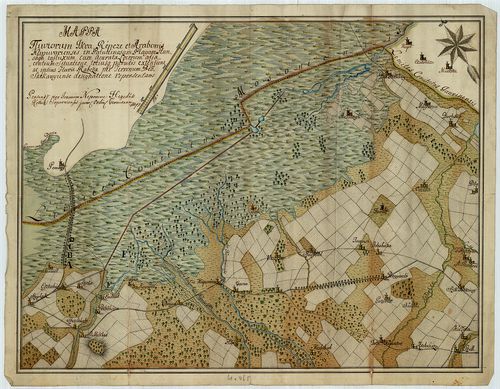 Mappa Fluviorum Ikva Répcze et Arabonis Kapuvariensis in Pal... [S 16 - No. 120.]