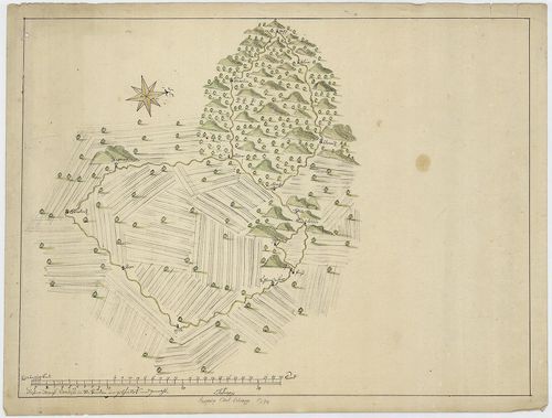 (Mappa exhibens plagas ex Eszterház versus Posonium, Leva, P... [S 16 - No. 449.]