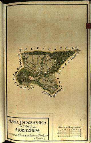 Mappa topographica territorii Moriczhida [S 18 - VI. kötet - 2.]