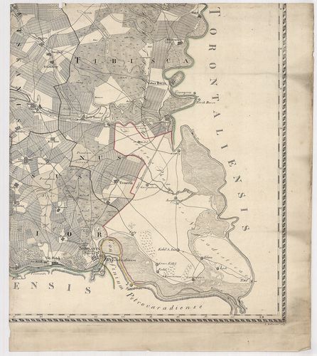 Mappa II. Comitatuum Bács et Bodrogh articulariter unitorum.... [S 21 - No. 116/1-2.]