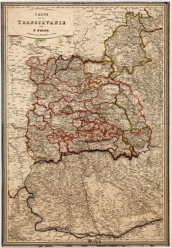 Carte de la Transilvanie [S 68 - X. - No. 109.]