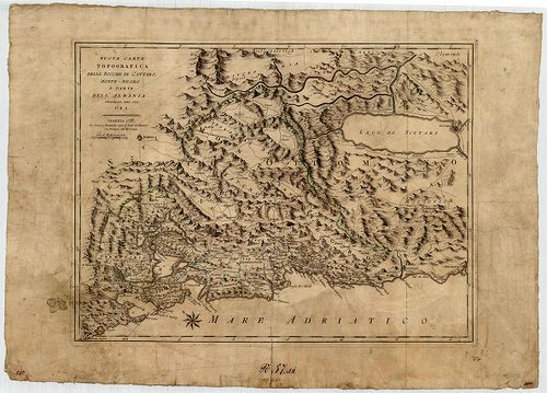 Nuova carta topografica delle Boche di Cattaro, Monte-Negro ... [S 68 - XII. - No. 57.]