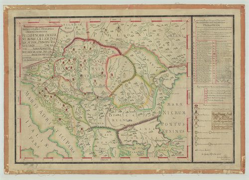 Mappa geographica et topographica omnium episcopatuum Regni ... [S 70 - No. 5.]
