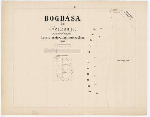 Bogdása falu Körcsönye pusztával együtt Baranya megye, Magya... [S 78 - 010. téka - Bogdása - 5-20.]