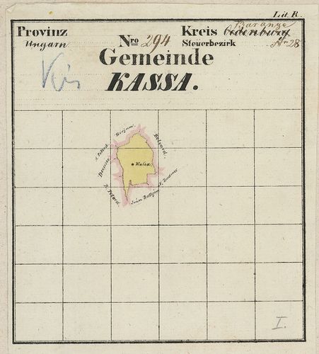 Gemeinde Kassa in Ungarn [S 78 - 024. téka - Kiskassa - 1-3.]